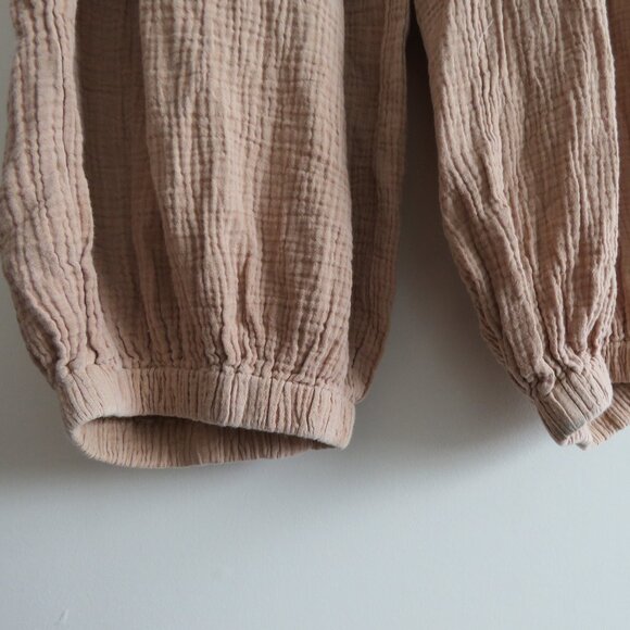 Anthropologie Tan Wide-Leg Pants - Picture 8 of 15